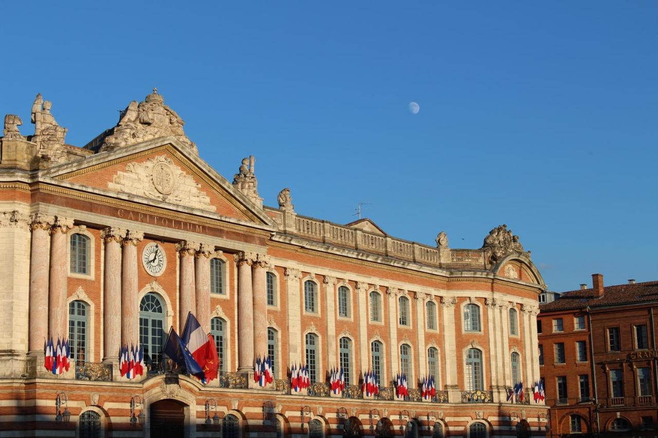 Blagnac : Appartement T2 Avec Jardin, Parking Et Climatisation Exteriör bild